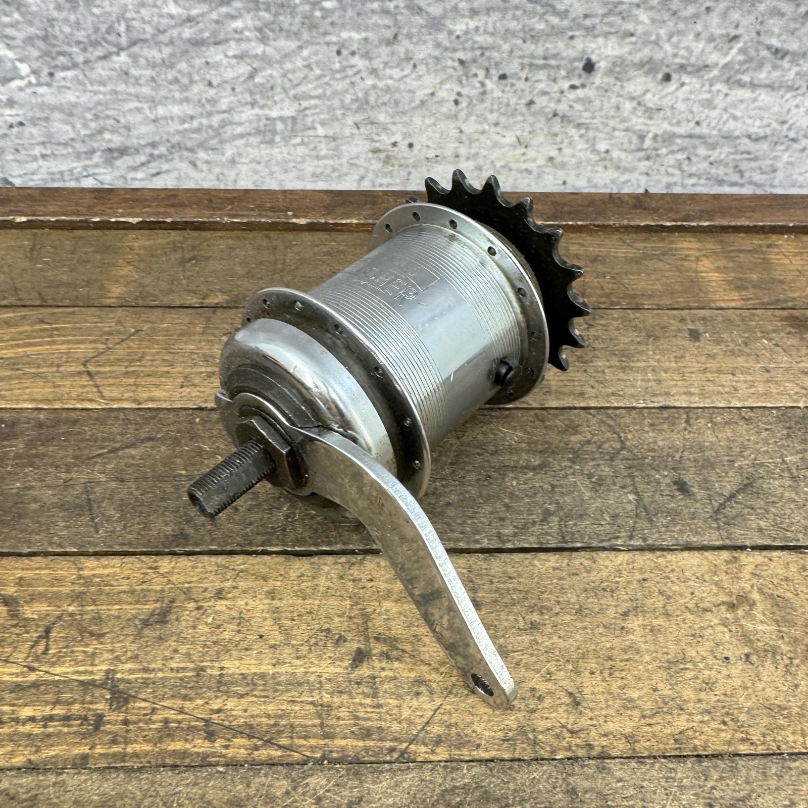 Vintage Sturmey-Archer S3C Rear Hub 28H 3 Speed Nutted Coaster Brake Cruiser 74