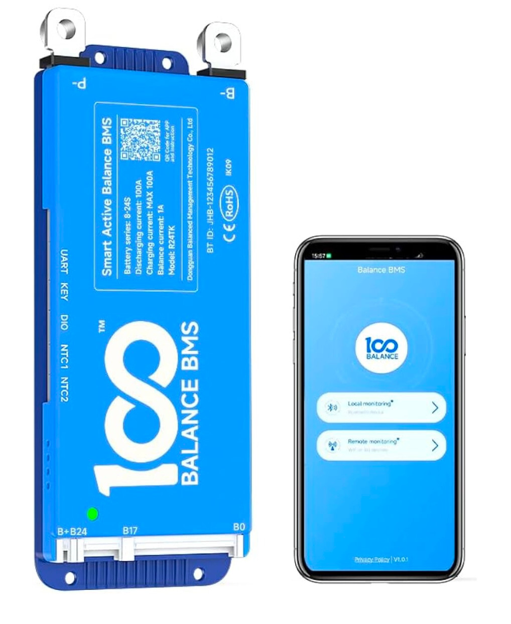 52v 16-20ah Bluetooth BMS Li-ion eBike Battery