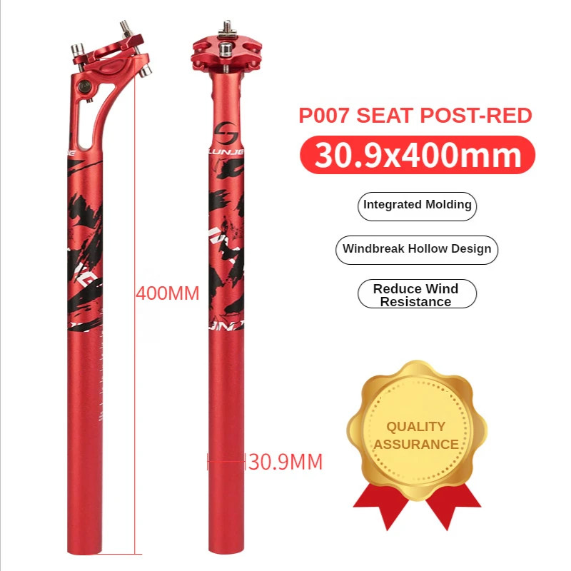 LUNJE MTB Suspension Seatpost 27.2/30.9/31.6mm Shock Absorbing Bike Seat Post