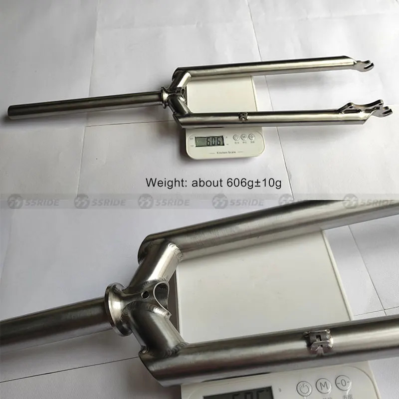 Titanium MTB Bike Bicycle Disc brake / V brake Fork 26″,27.5″,29″