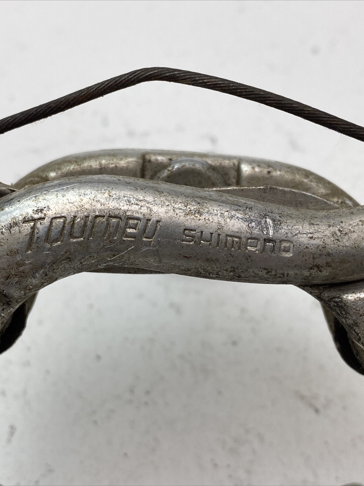 Vintage Shimano Tourney Center Pull Brake Caliper Nutted Silver Race Front A04