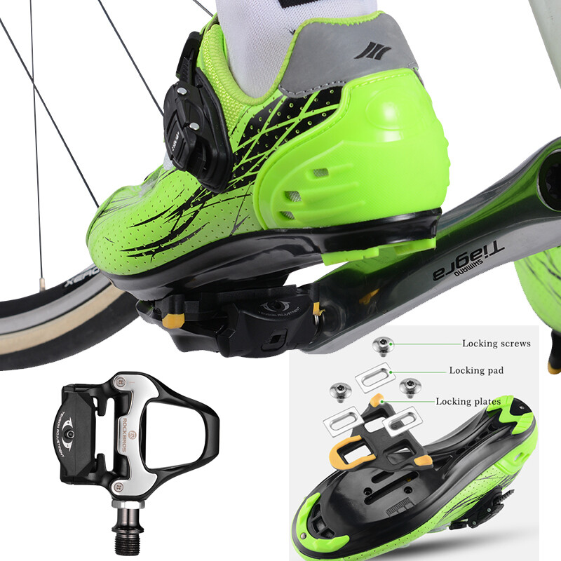 Road Bike Self-lock Pedals with Shimano SPD-SL or Look KEO Cleat 2 Sealed Pedals