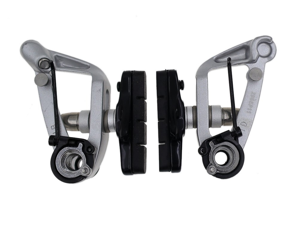 NOS! Avid Shorty 6 Canti/Cantilever Brake Set w/ Link Wire & Pads Silver