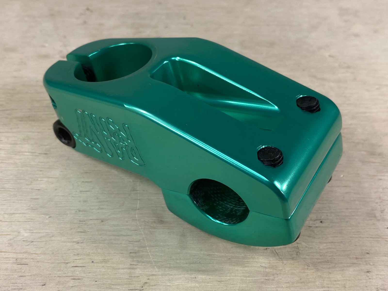 Rant Trill BMX Top Load Stem – Teal 1-1/8”