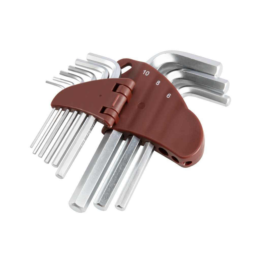 Yose Power Hex Key Allen Wrench Set 9 Pieces 1.5mm-10mm Bicycle Components