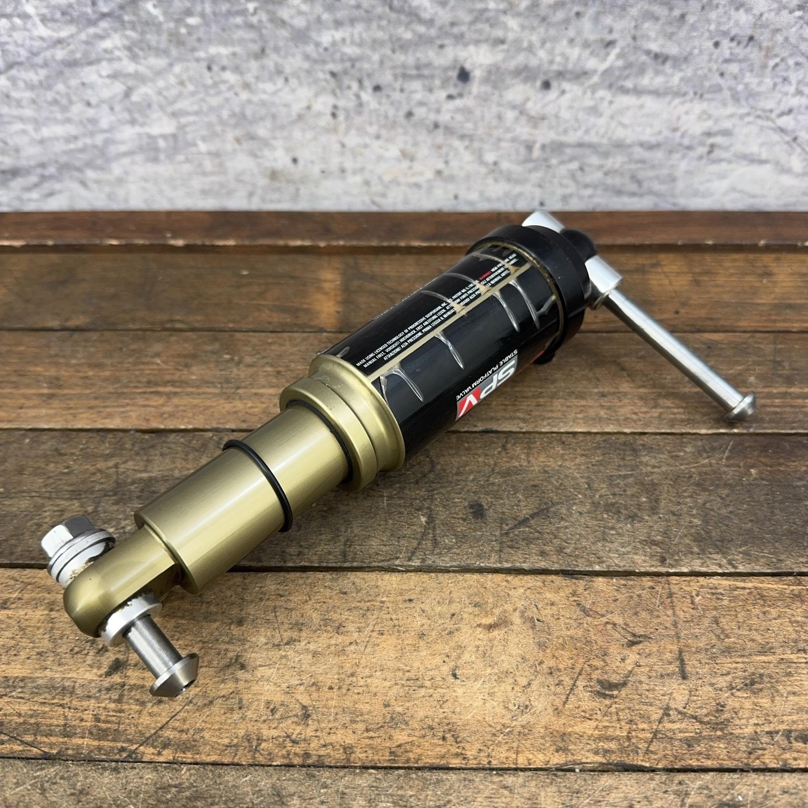 Vintage Manitou Swinger 3 Way SPV Rear Air Shock 7.875 MTB Mountain Bike Black