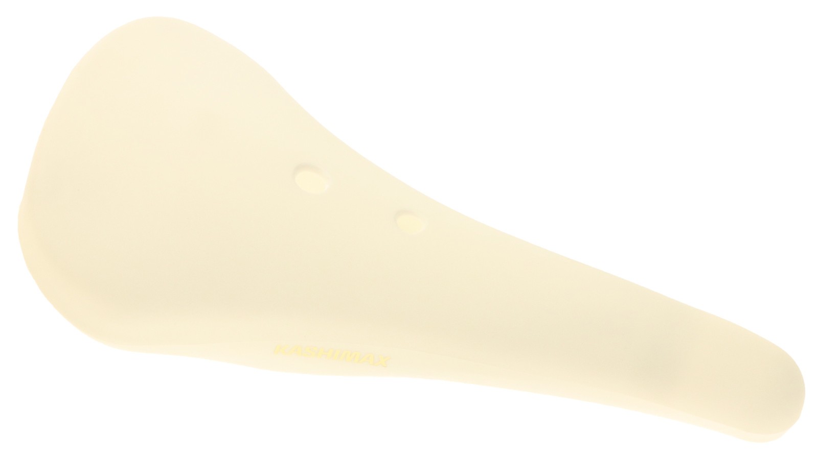 Kashimax Aero MRS-2H Saddle Non-Padded Standard Rails Nylon White NOS NEW
