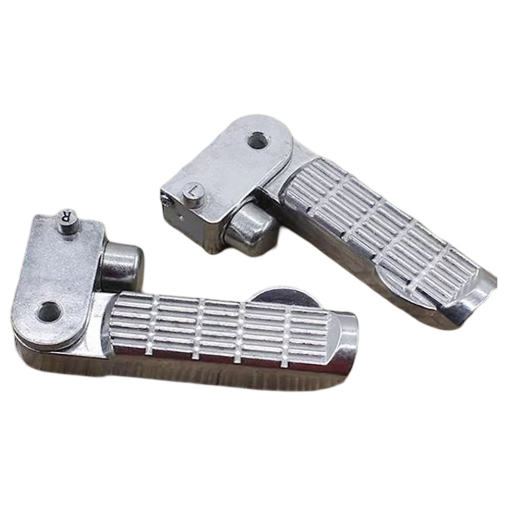 Folding Footrest Pegs for Electric Bikes Compatible with Various Models
