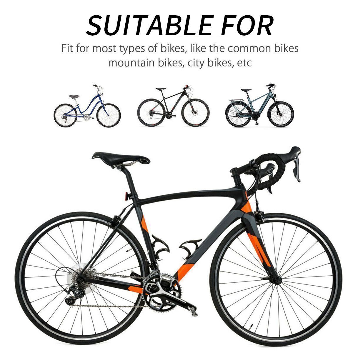 20Pcs 6FT Bicycle Brake Inner Wire Cable Line For Front Rear Road Bike Break USA