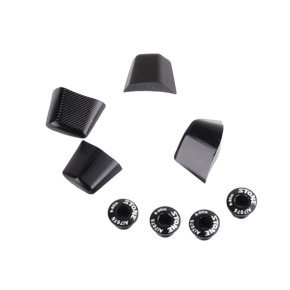 STONE Chainring Bolts Alloy Chainwheel Screws Nuts for FC-9000 R7000 R8000 R9100
