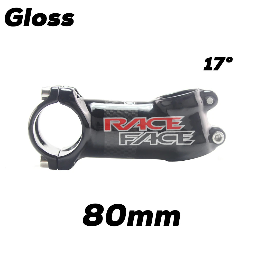 RACE FACE Next White Road MTB Bicycle Stem angle 6 Degree 17 Degree BikeStem