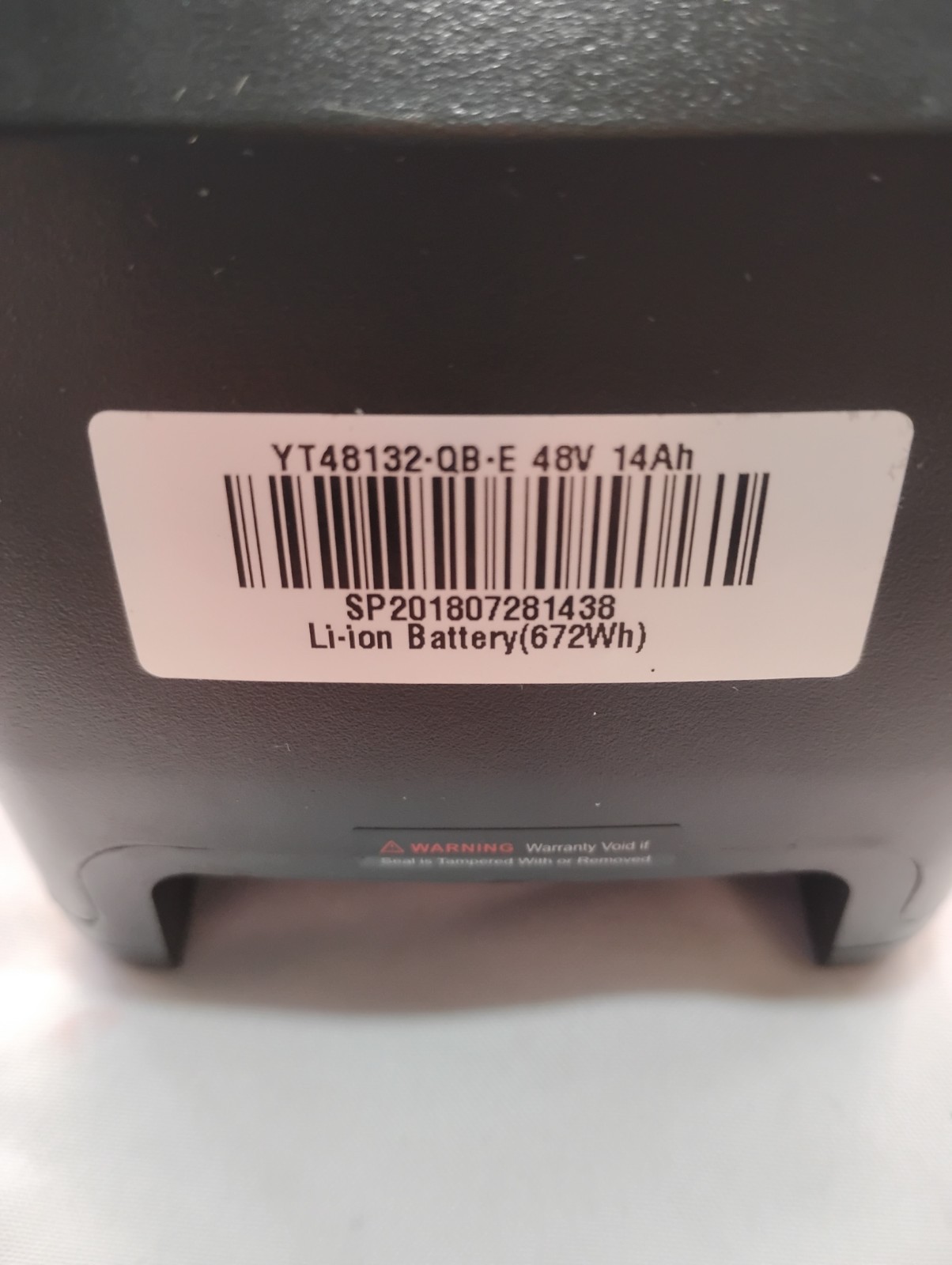 OEM Rad Power Bikes Safe Shield External Battery 48V W/key & charger. Works RP