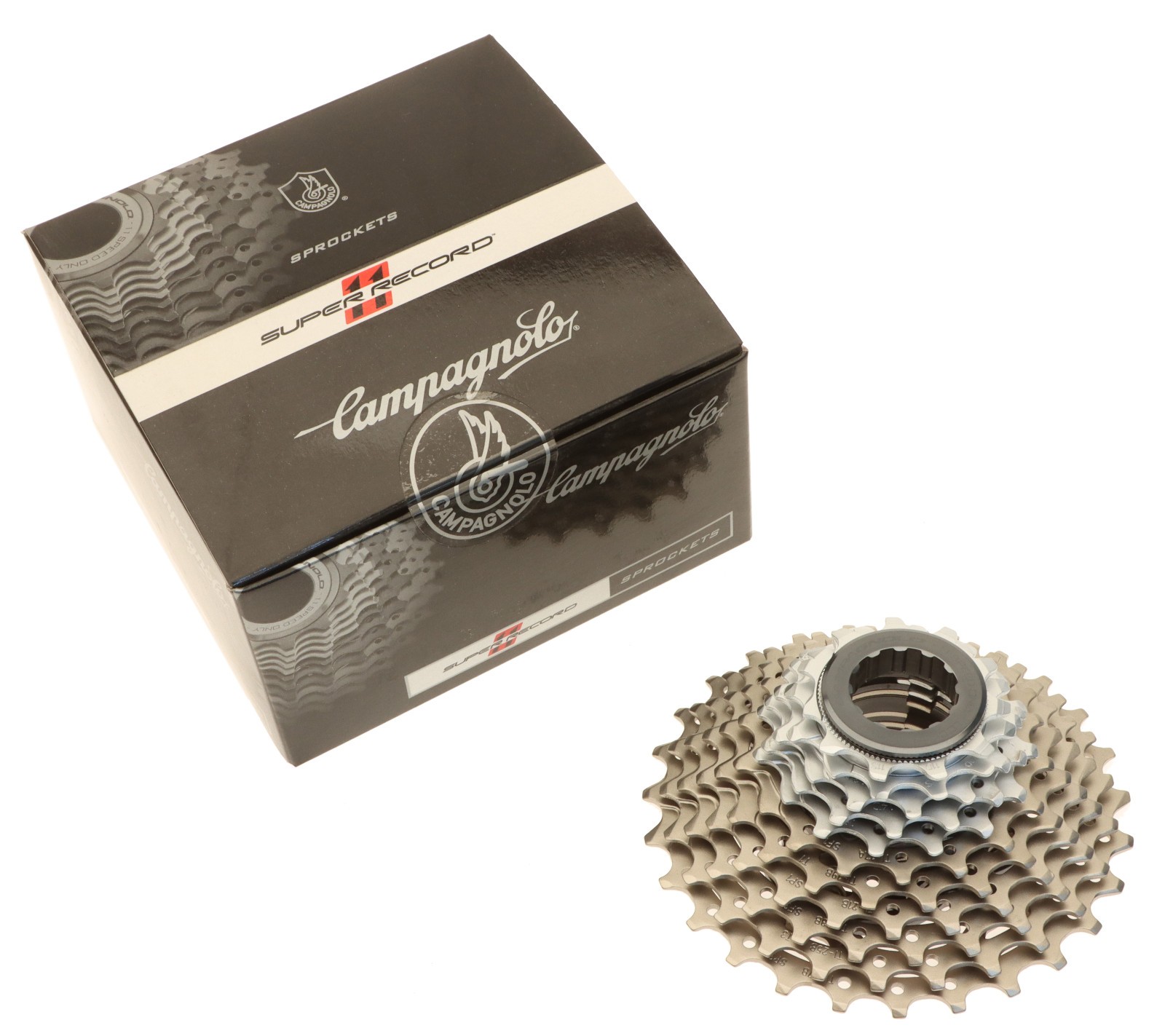 Campagnolo Super Record 11 Speed Cassette 11/27T Steel/Titanium 2014 NEW NOS