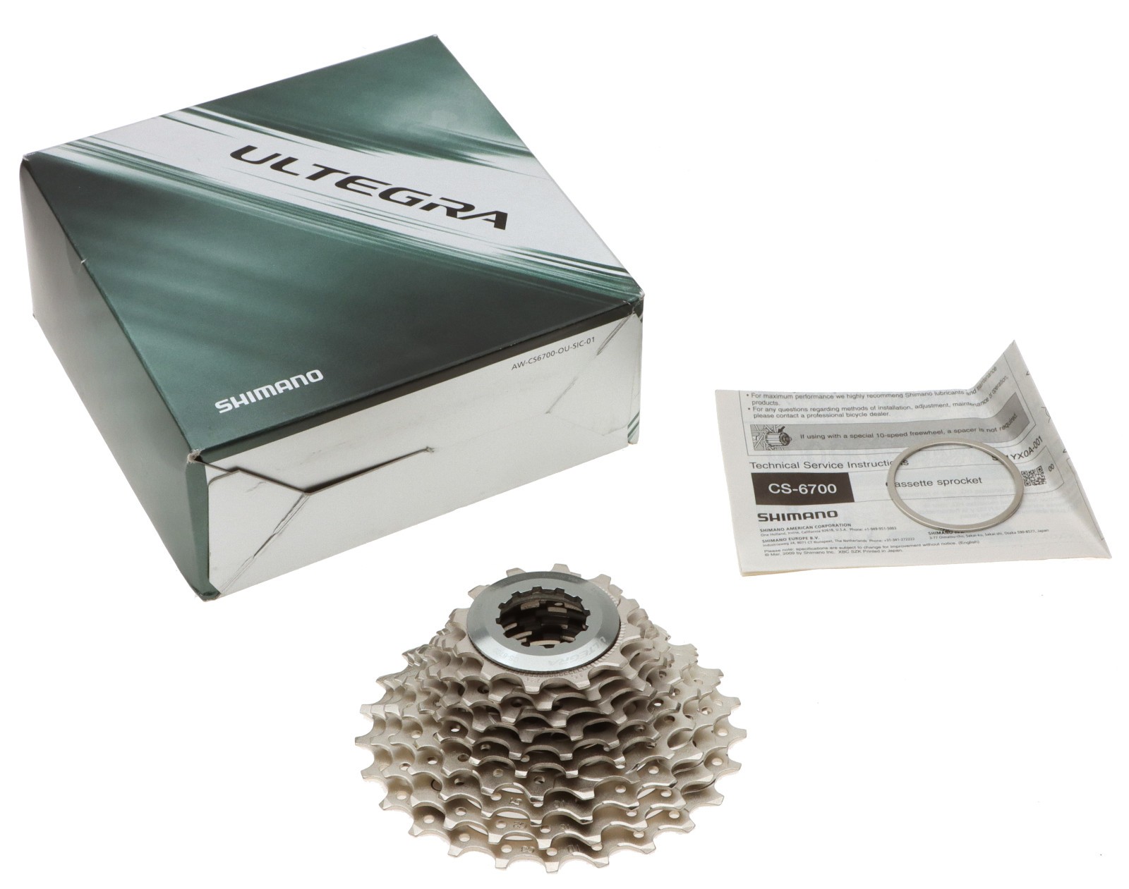 Shimano Ultegra CS-6700 Cassette 12-25T 10 Speed NOS New