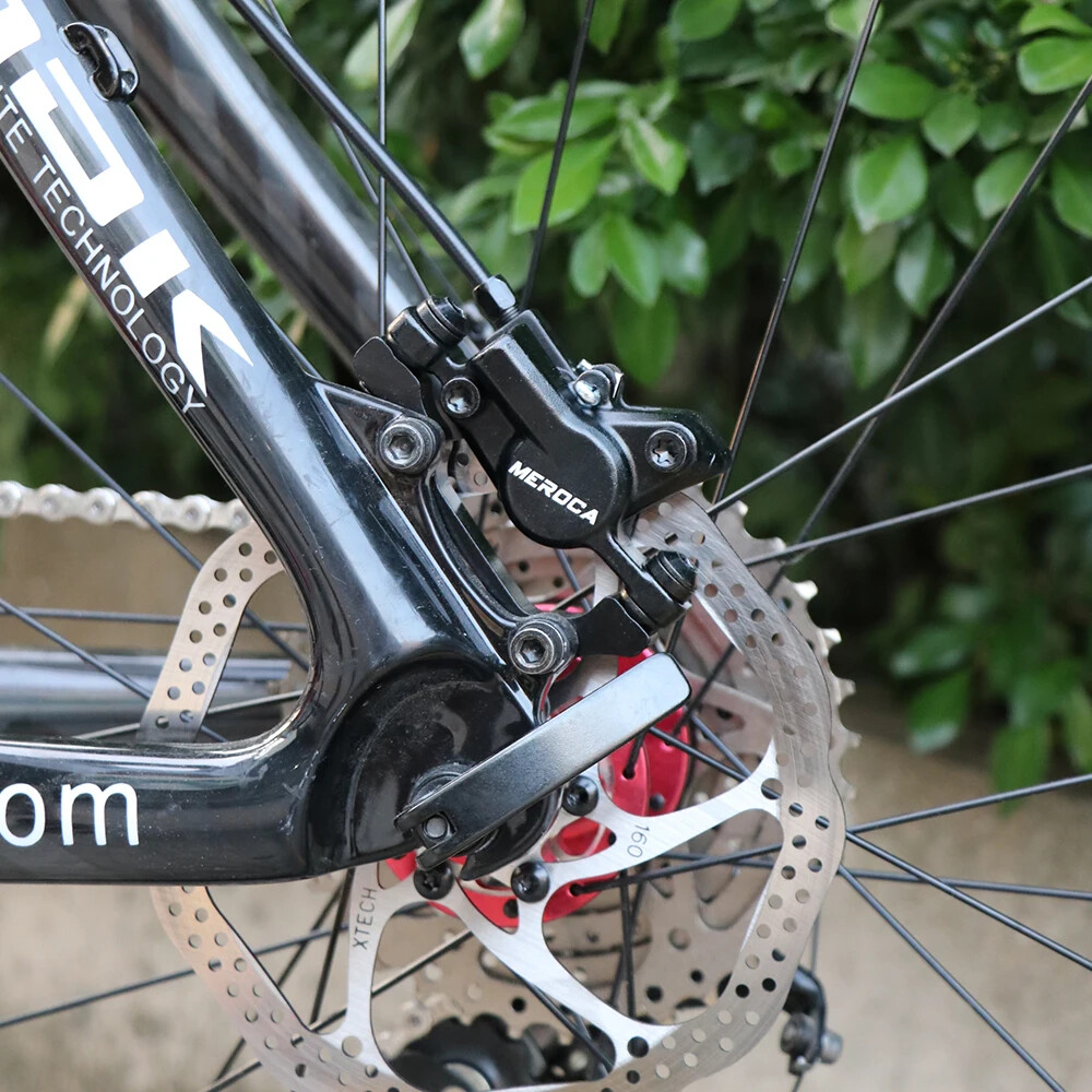 Front Rear Oil Disc Brake Set 800mm 1400mm Mountain Bike Hydraulic Disc Brake