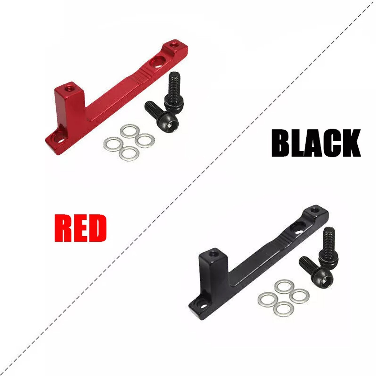 Disc Rotors Brake Adapter MTB Front Rear Rotor PM/IS 160mm 180mm 203mm Bicycle