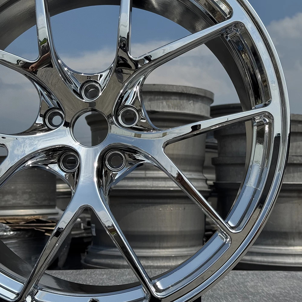 Chrome Concave Car Wheels Rims Custom Forged 18 19 20 22 24 Inch