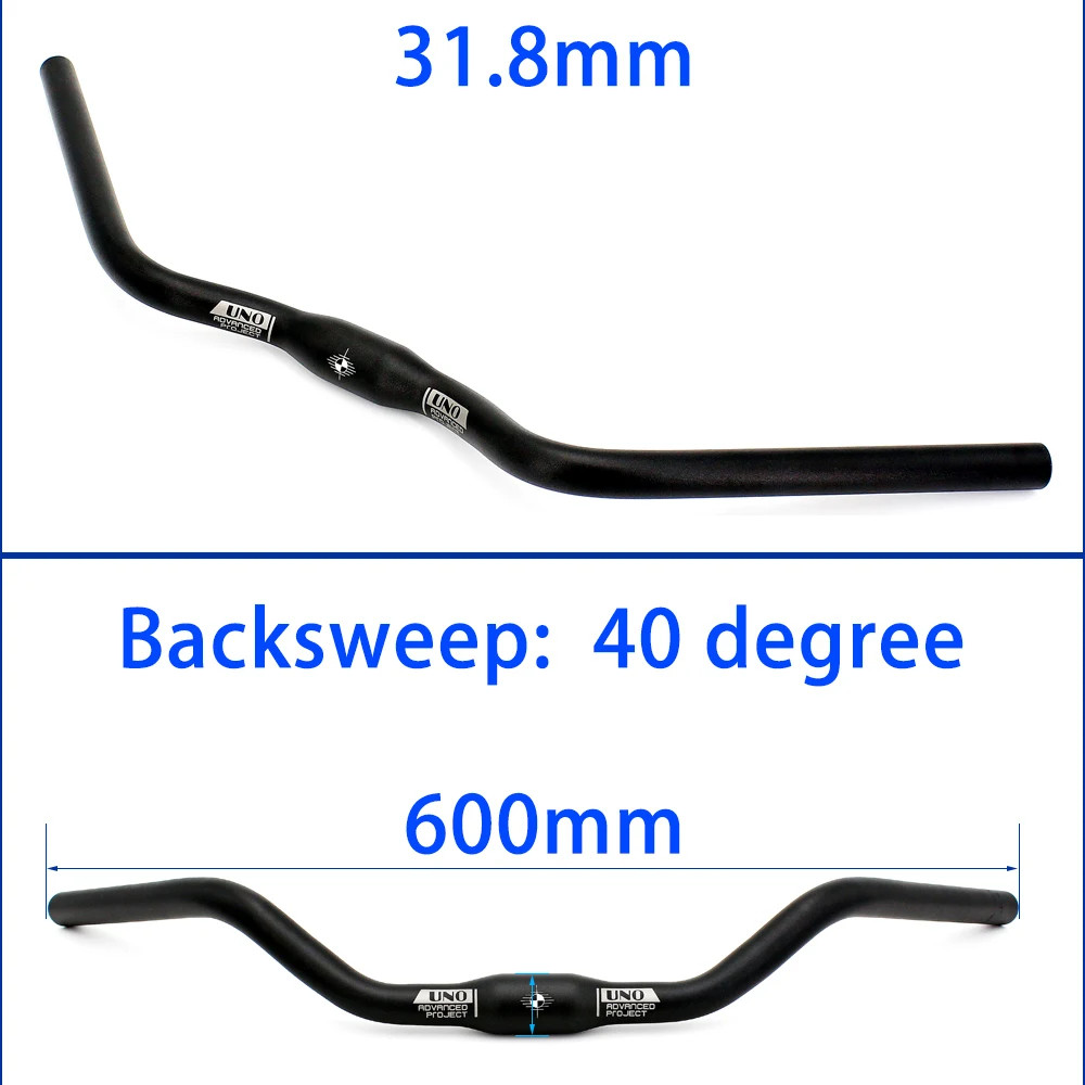 Bicycle Swallow Handlebar 31.8 * 600/610/620mm Comfort City Road Bike Handlebars
