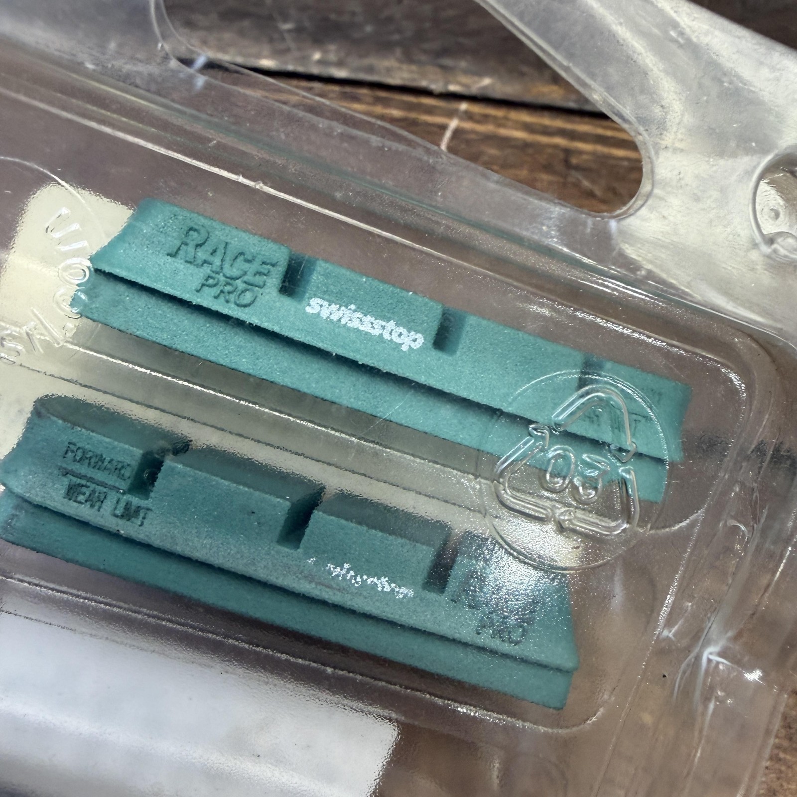 SwissStop RacePro Green Brake Pad Inserts 2-Only Alloy Rim Brake 2 Pads
