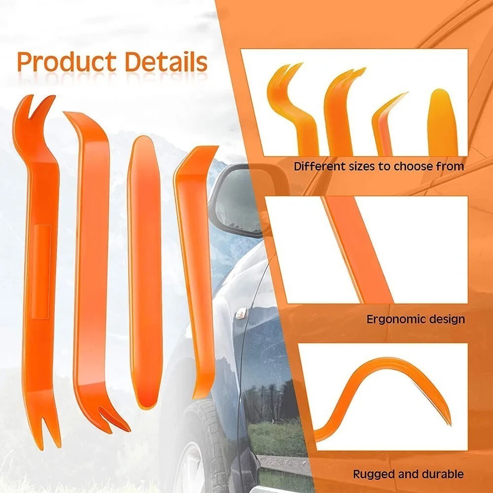5 Pcs Bicycle Tire Tyre lever eBike Cycling repair Opener Breaker Maintenance