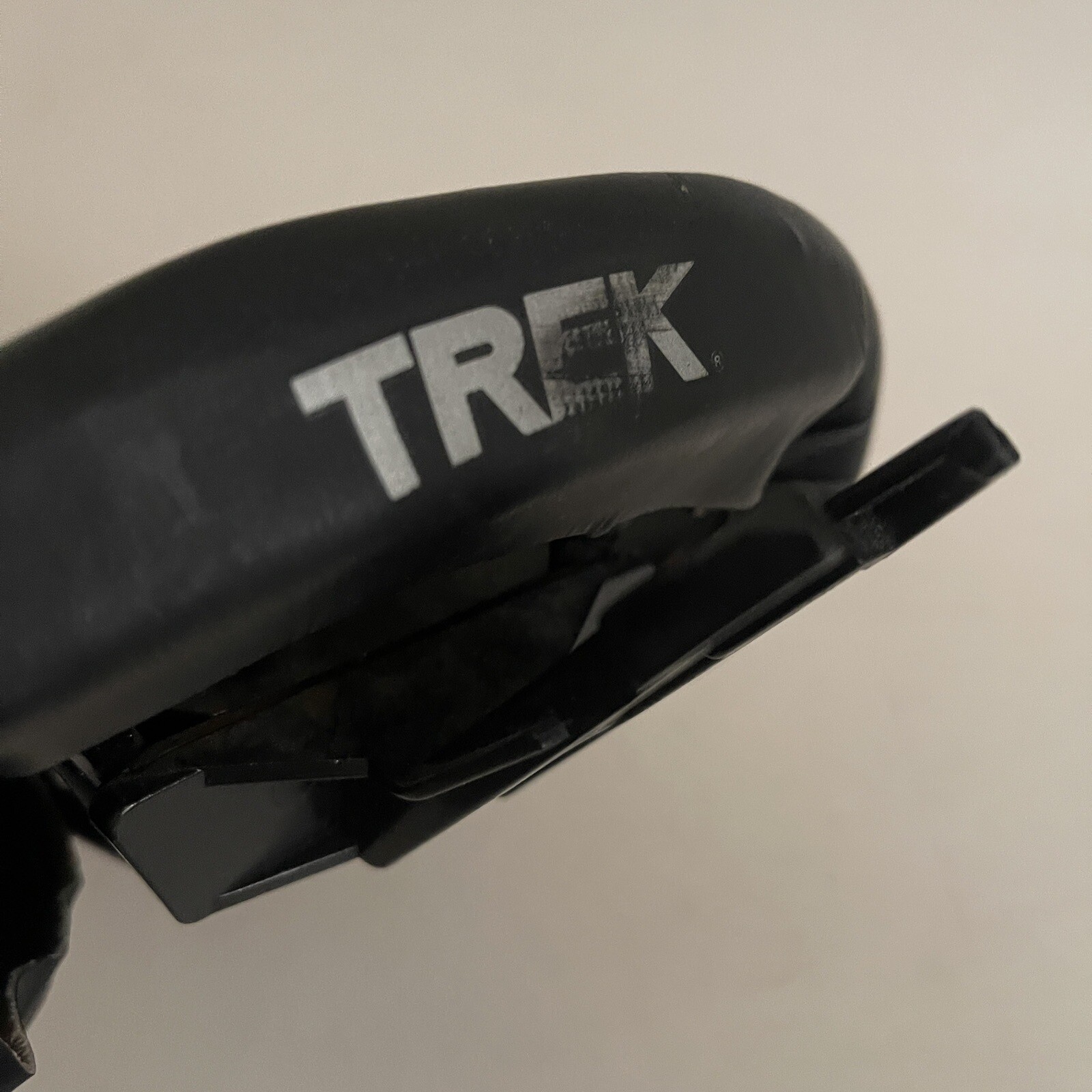 TREK 90s RARE black Hybrid Bike Seat Saddle With Shock Absorbing Technology