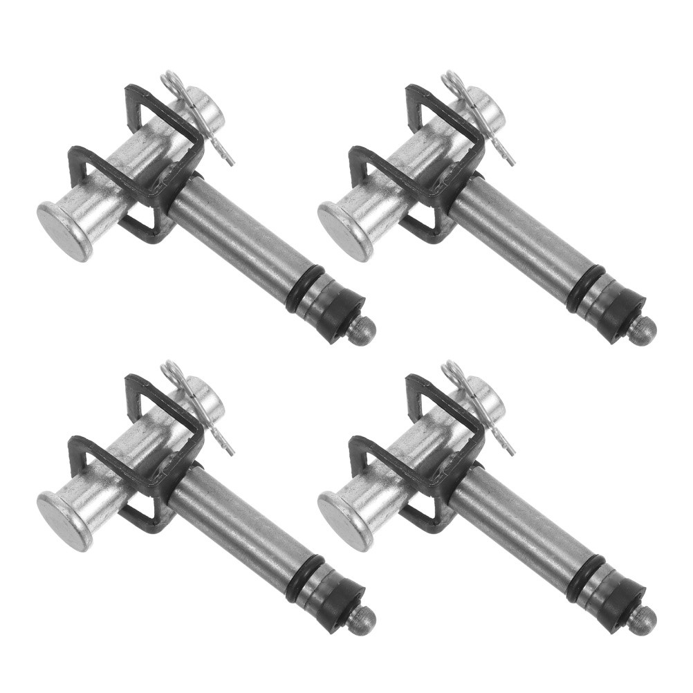 4Pcs Hydraulic Jack Pump Core Metal Parts for Floor Jack Repair Silver Durable