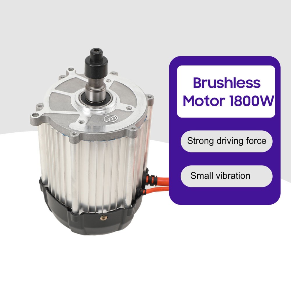 High Speed Brushless Motor 1800W Electric Tricycle Engine Drive Motor 3200RPM