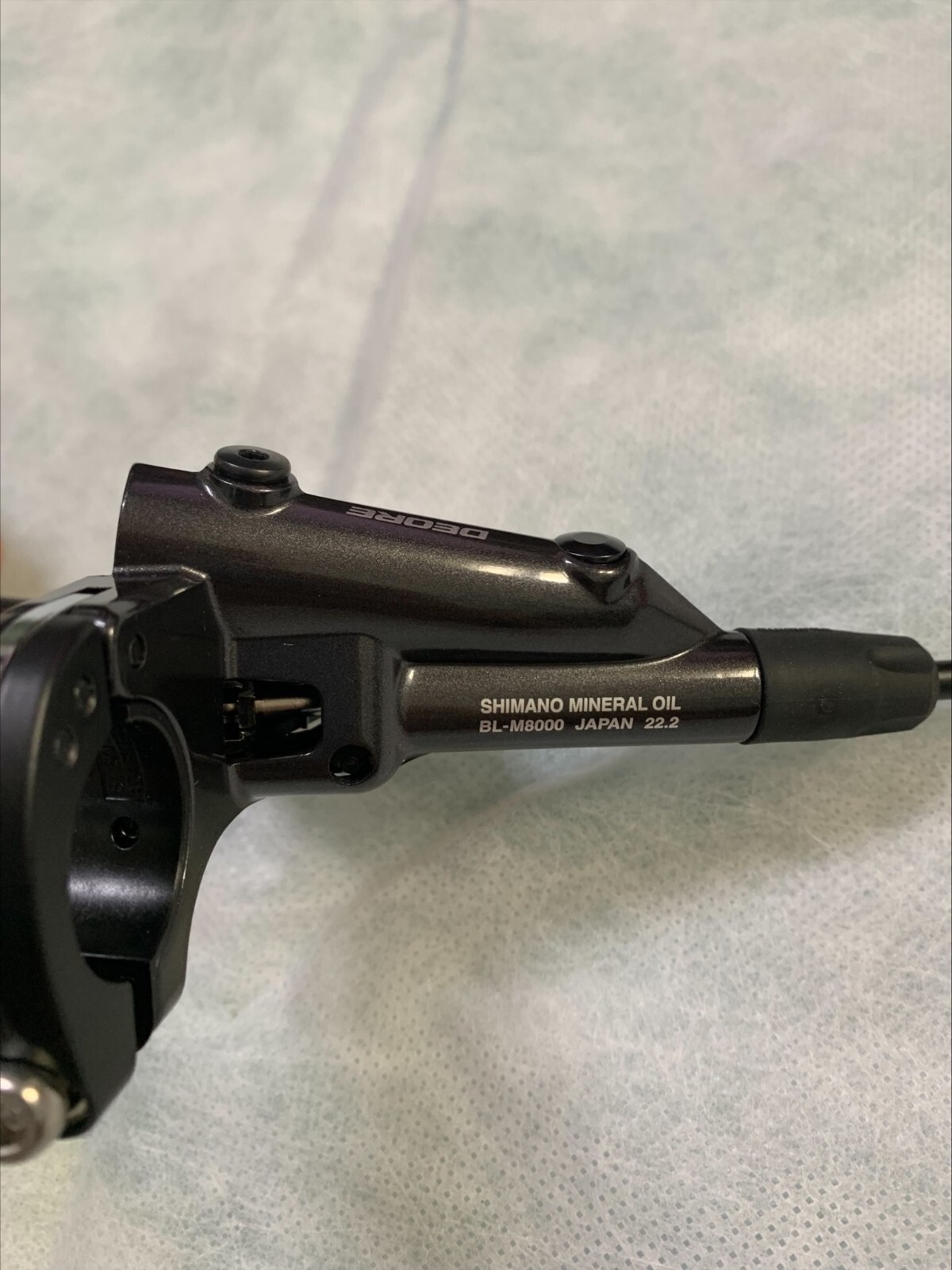 NEW Shimano XT 750mm BL-M8000L+BR-M8000F Metal Hydraulic Disc Brake Caliper