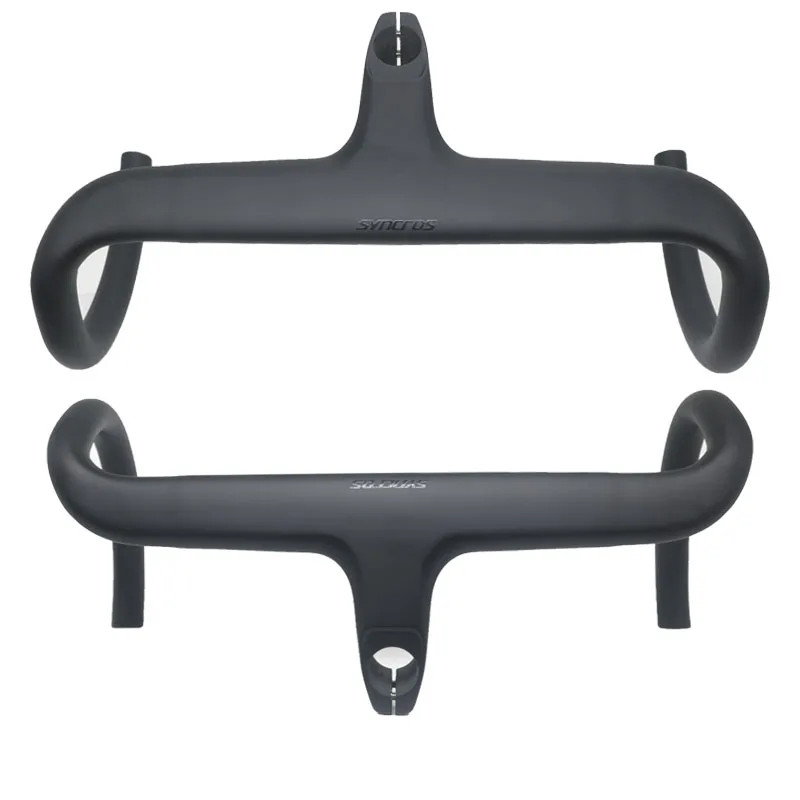 Carbon Drop Bar Road Bike Integrated Handlebar Di2 90-130mm 28.6mm Bicycle Frok