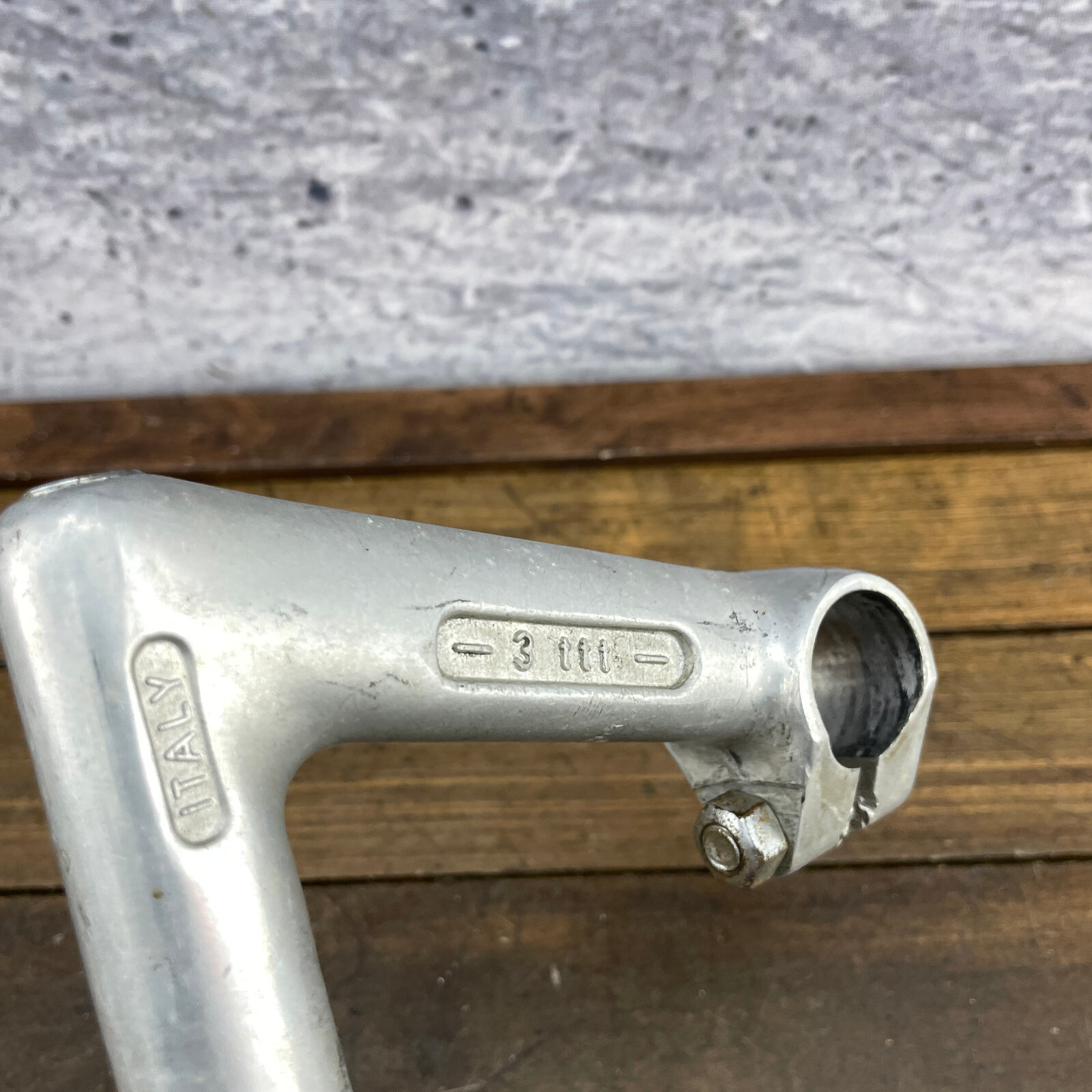 Vintage 3ttt Record Stem 105 mm Italy Pantograph 22.2 mm 3T 26.0 mm Eroica