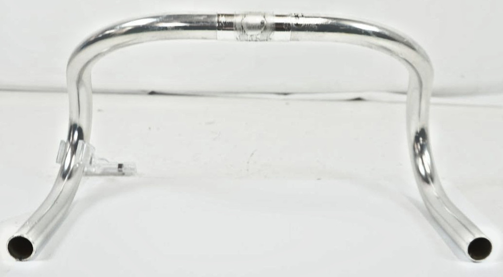 NITTO B123AA Track Drop Handlebar 370mm 25.4mm Silver Alloy NJS Japan Fixed Gear