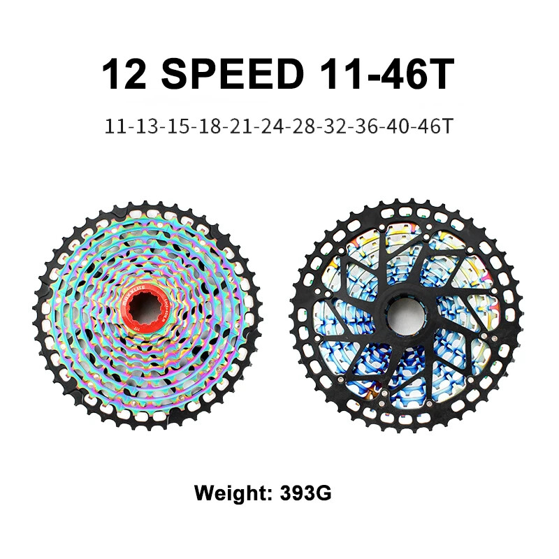 11 Speed 12 Speed Freewheel HG MTB Cassette Maxxlite Bicycle Cassette Ultralight