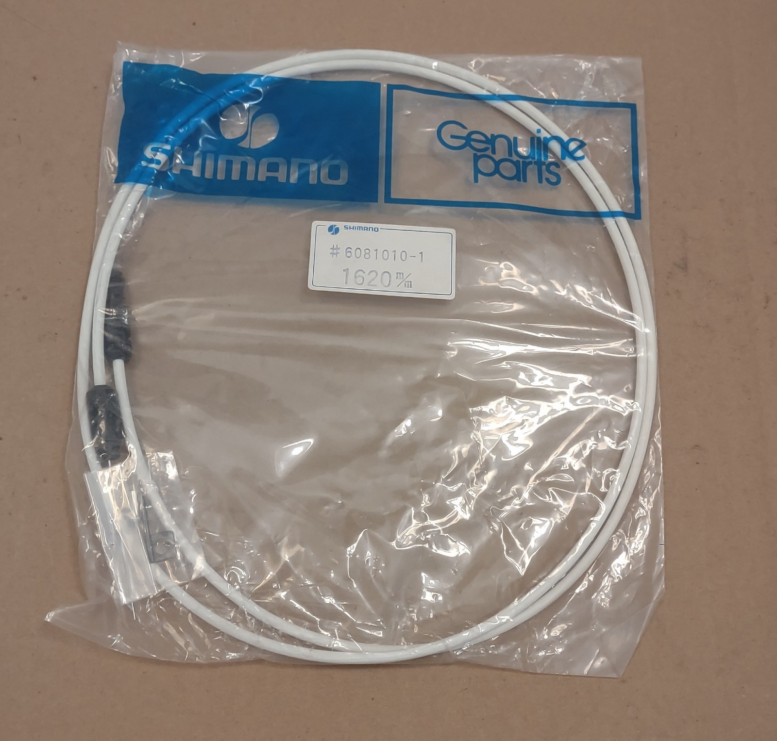 New Vintage Bike Shimano Shift Cable Positron 61 in White