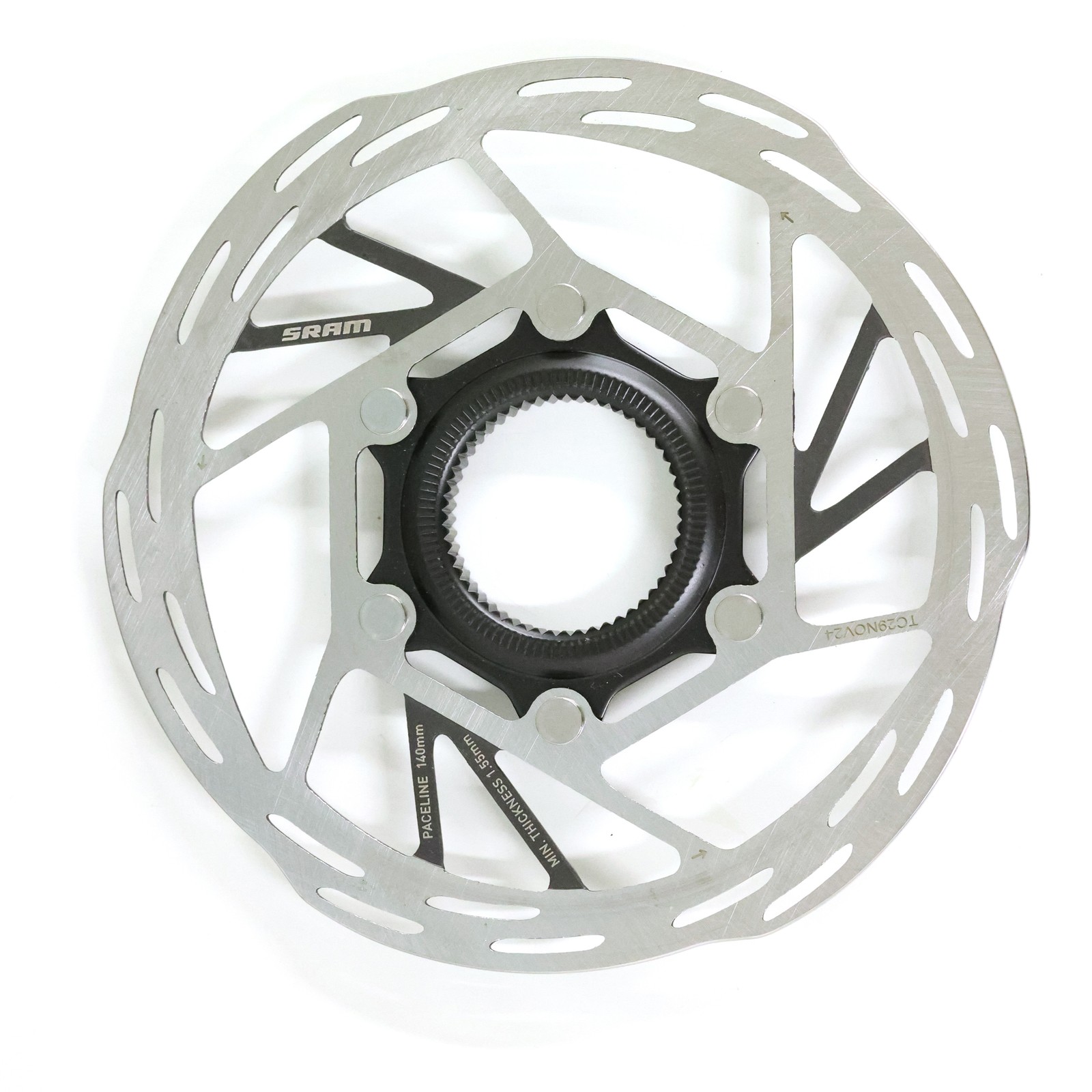 SRAM Paceline 140mm Center Lock Disc Brake Rotor Road Gravel Bike Take-Off