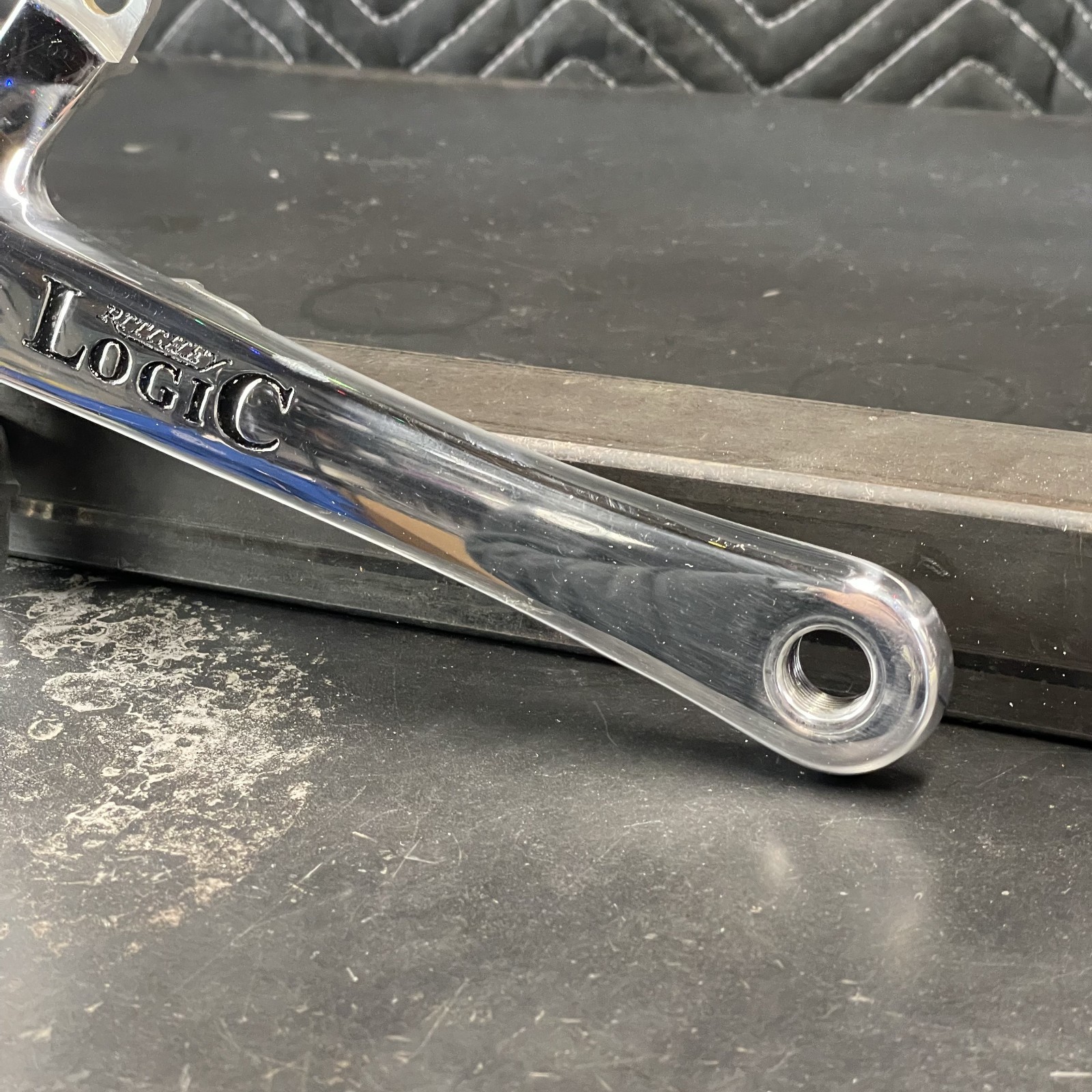 Vintage Custom Pantographed/Polished Ritchey Logic Sugino Crankset – 175mm
