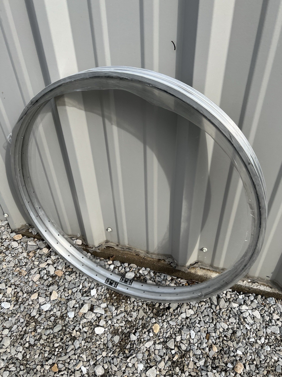 Velocity NoBS Rims 700c 36h Pair Mill Finish Touring Road Gravel CX Atlas