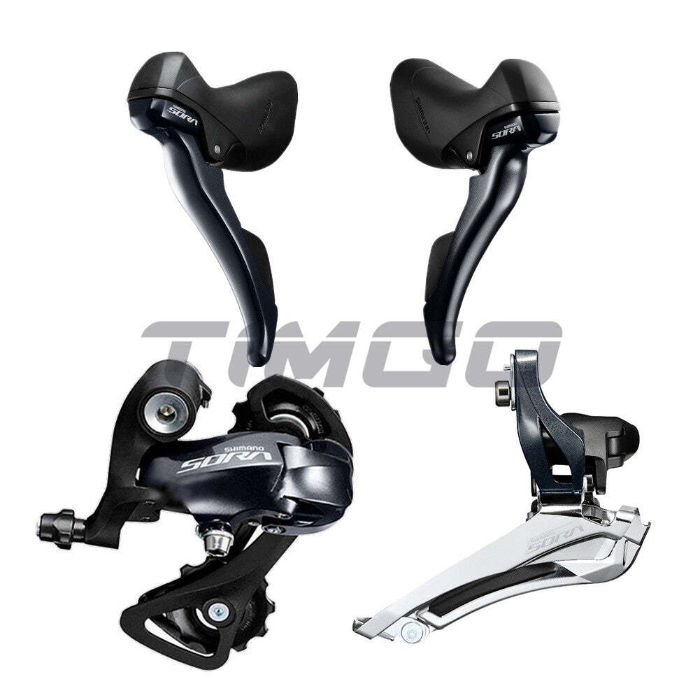 Shimano Sora R3000 Road Bike 2×9 Speed Groupset FD-R3000 RD-R3000 ST-R3000