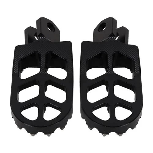 Dirt Bike Foot Pegs CNC Footpegs RM125/250/250Z RMX250 DRZ400/E/S/SM Black
