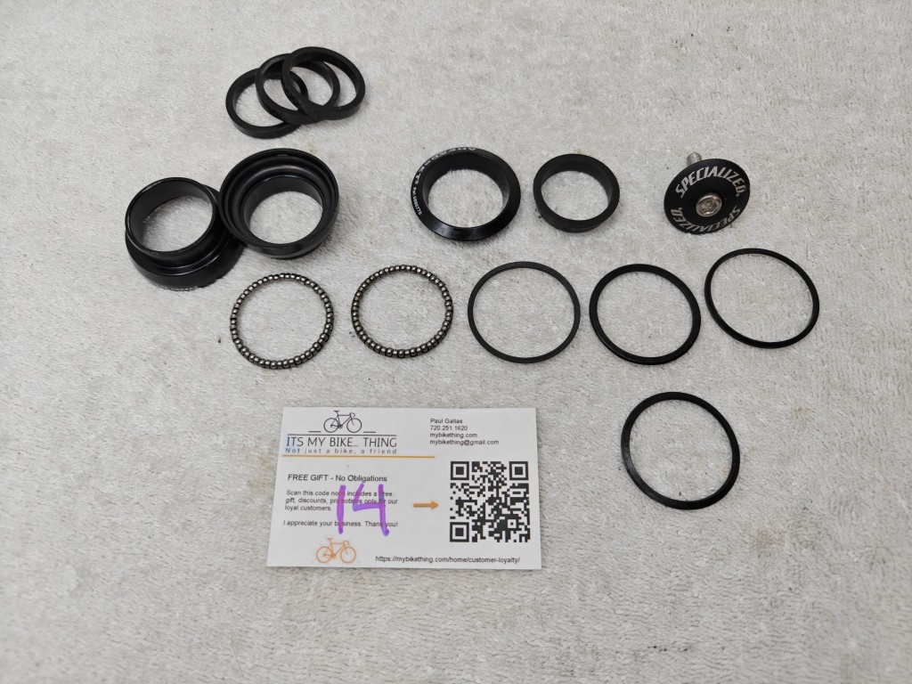 Cane Creek Aheadset 1-1/8″ Threadless Headset EC34 | Black | Complete