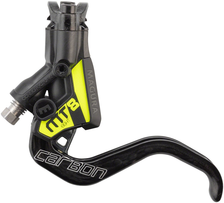 Magura MT8 SL Disc Brake Master Cylinder Assembly 1-Finger Carbolay Lever Black