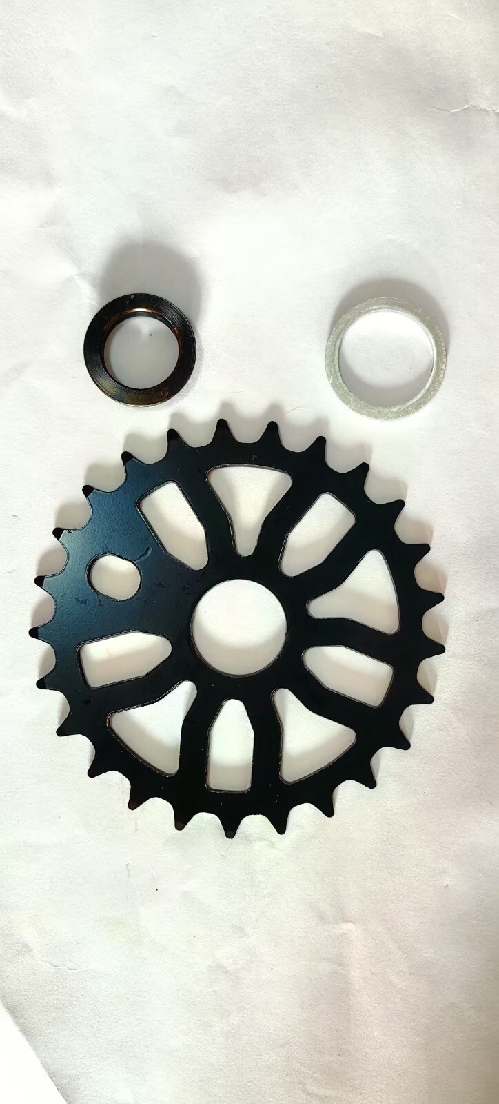 Bicycle BMX Sprocket 25T Chainring Driveline Chainwheel Steel with 19mm adapter