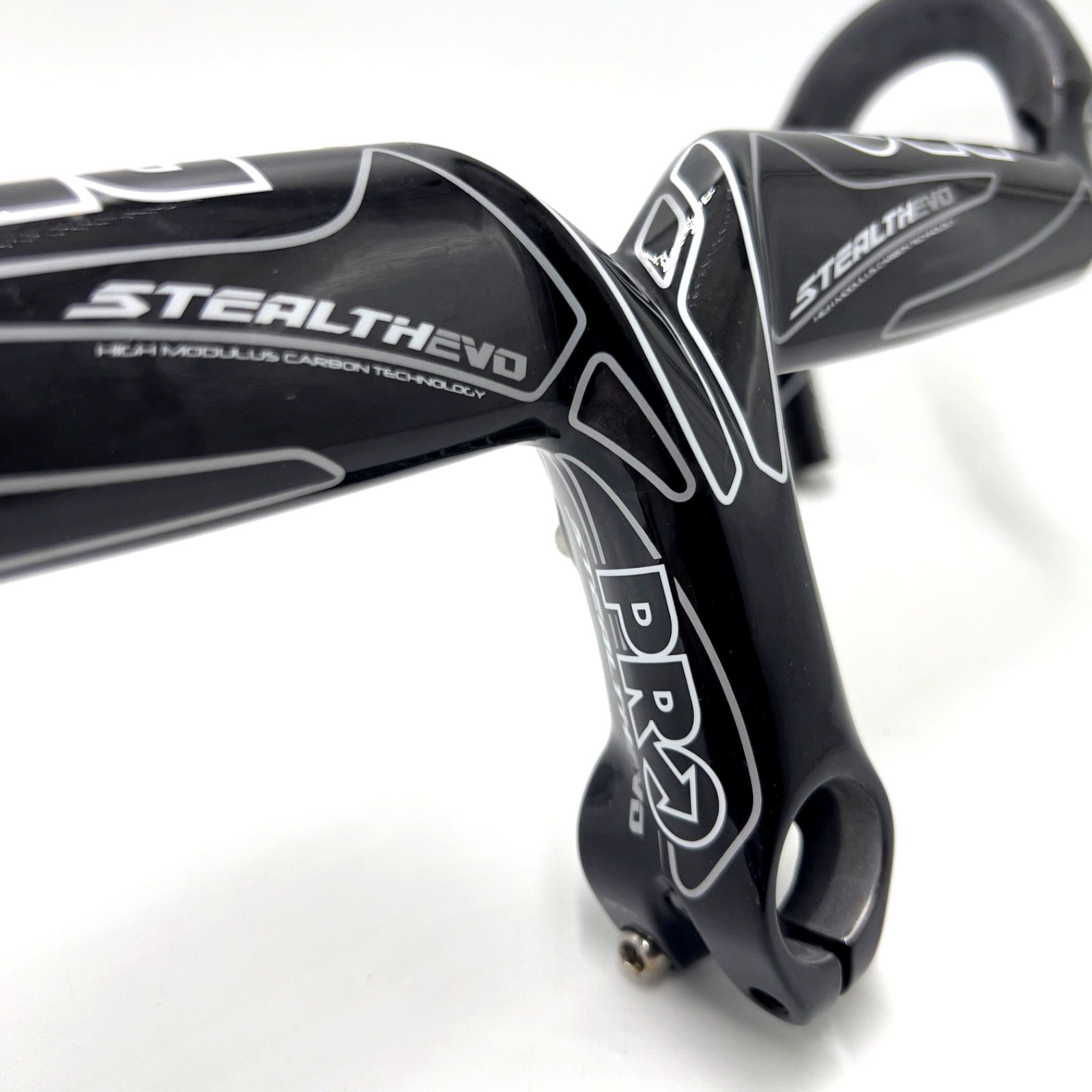Shimano PRO Stealth Evo Carbon Integrated Handlebar Stem 100mm X 42cm #PRHA0067