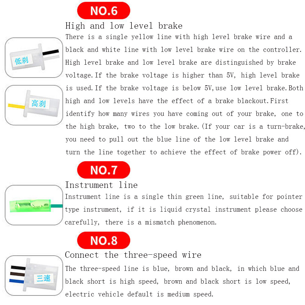 36/48/60/64V 350/450W Electric Bike Brushless Motor Controller DC E-Scooter Part
