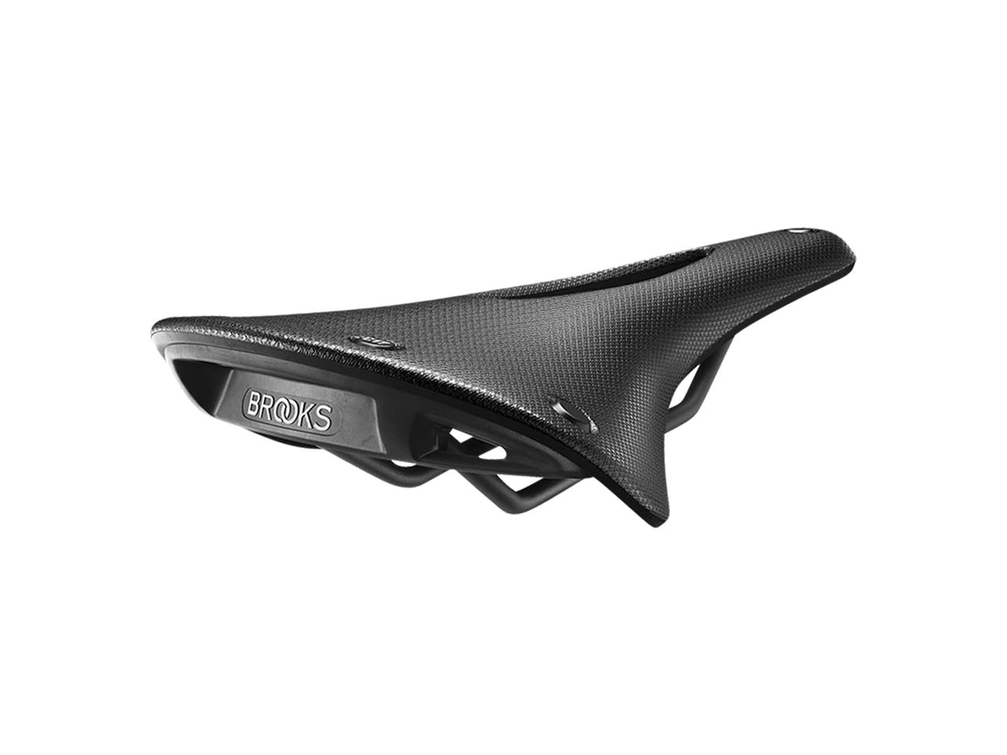 Brooks C17 Carved All Weather Saddle – Steel, Black, Men’s