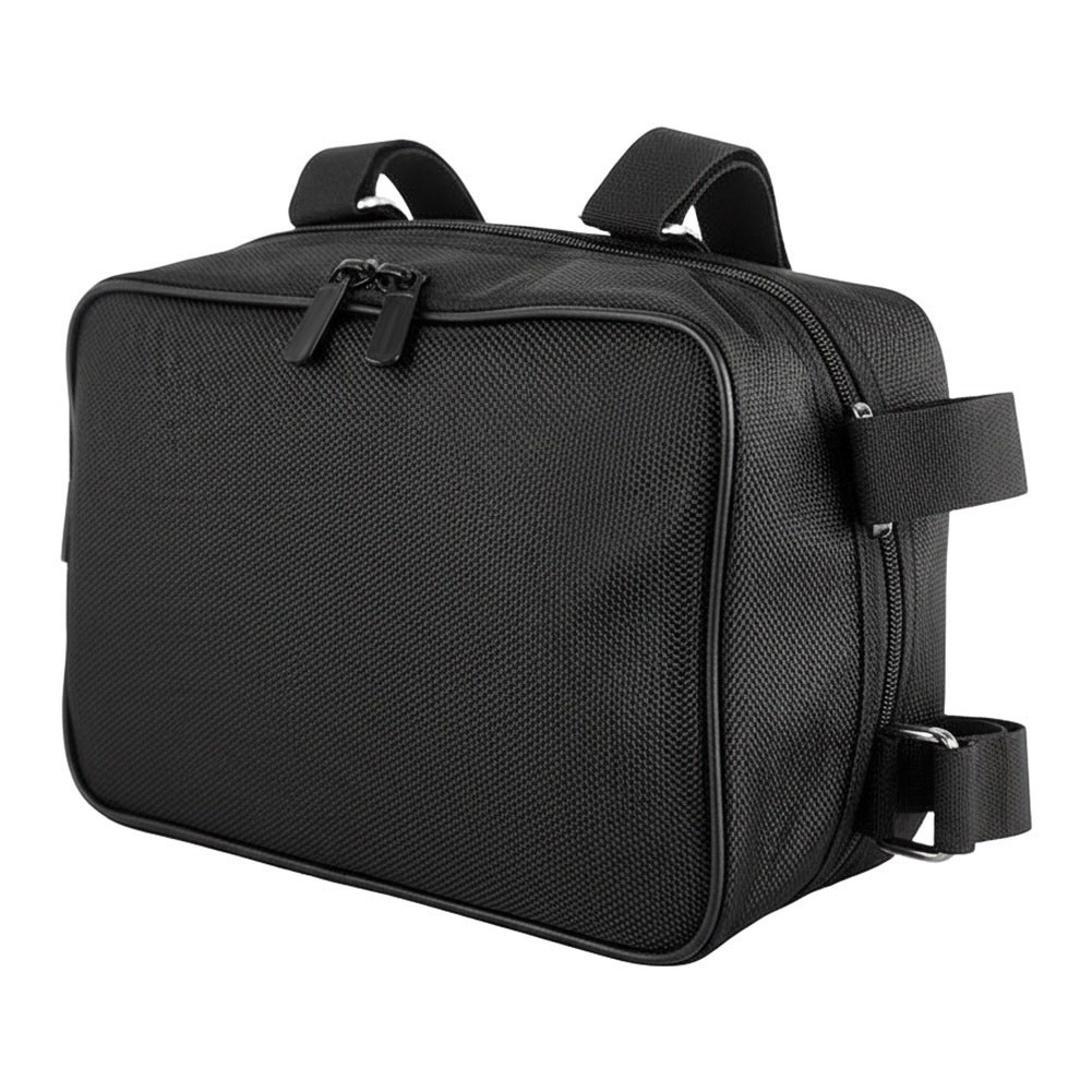 Electric Bicycle Battery Bag with Cable Management and Secure Frame Attachment