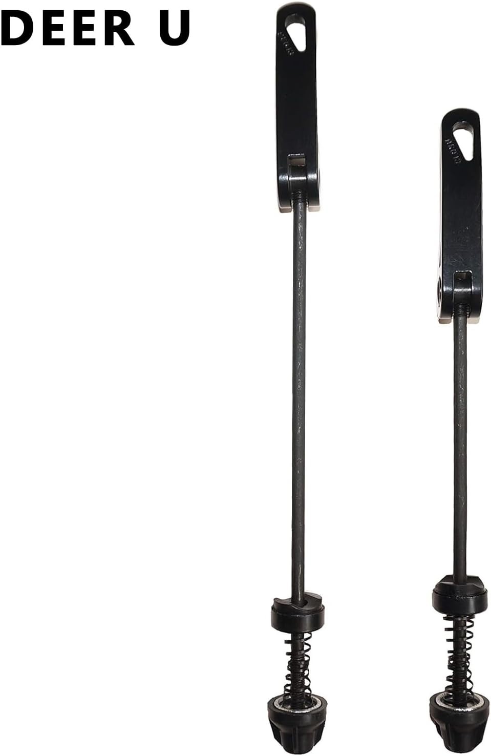 Steel & Aluminum Alloy Quick Release Skewers for 20″ to 28″ Bikes – 2 Count