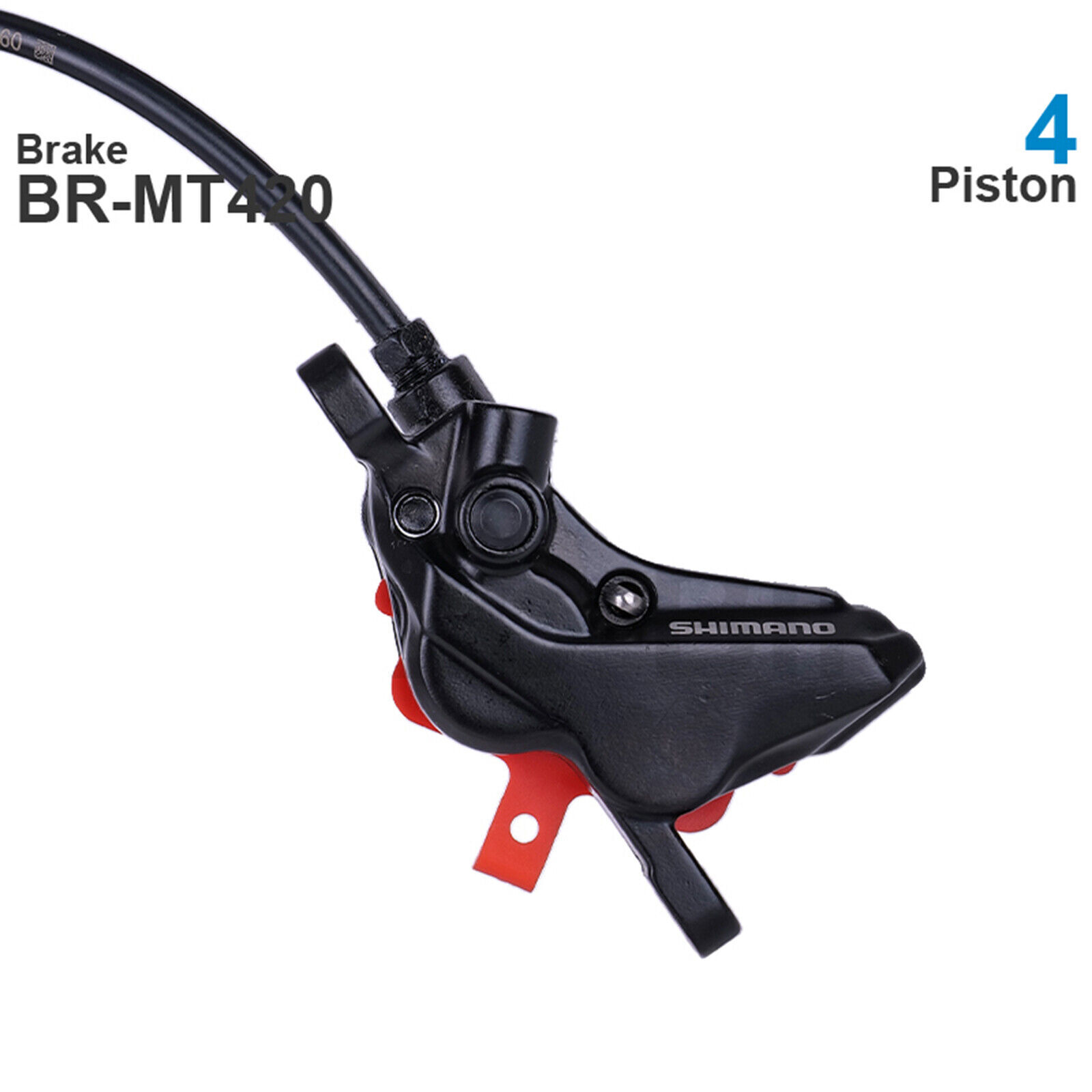 SHIMANO DEORE MT410 MT420 Hydraulic Disc Brake Caliper 2 or 4 Piston MTB Bike