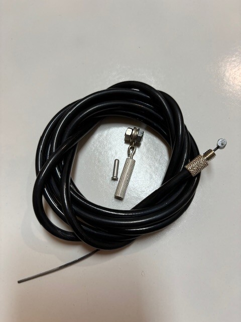 NEW GENUINE 69″ LONG 3-SPEED SHIFTER CABLE KIT FOR SHIMANO 3/SPEED HUB IN BLACK.