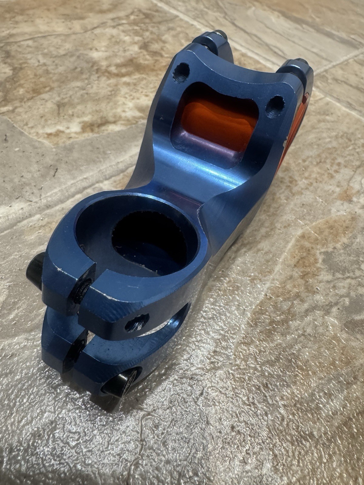 DA BOMB «MP8″ MTB AM FR 1-1/8» STEM ,Bar 35mm 31.8mm x 60mm – Blue