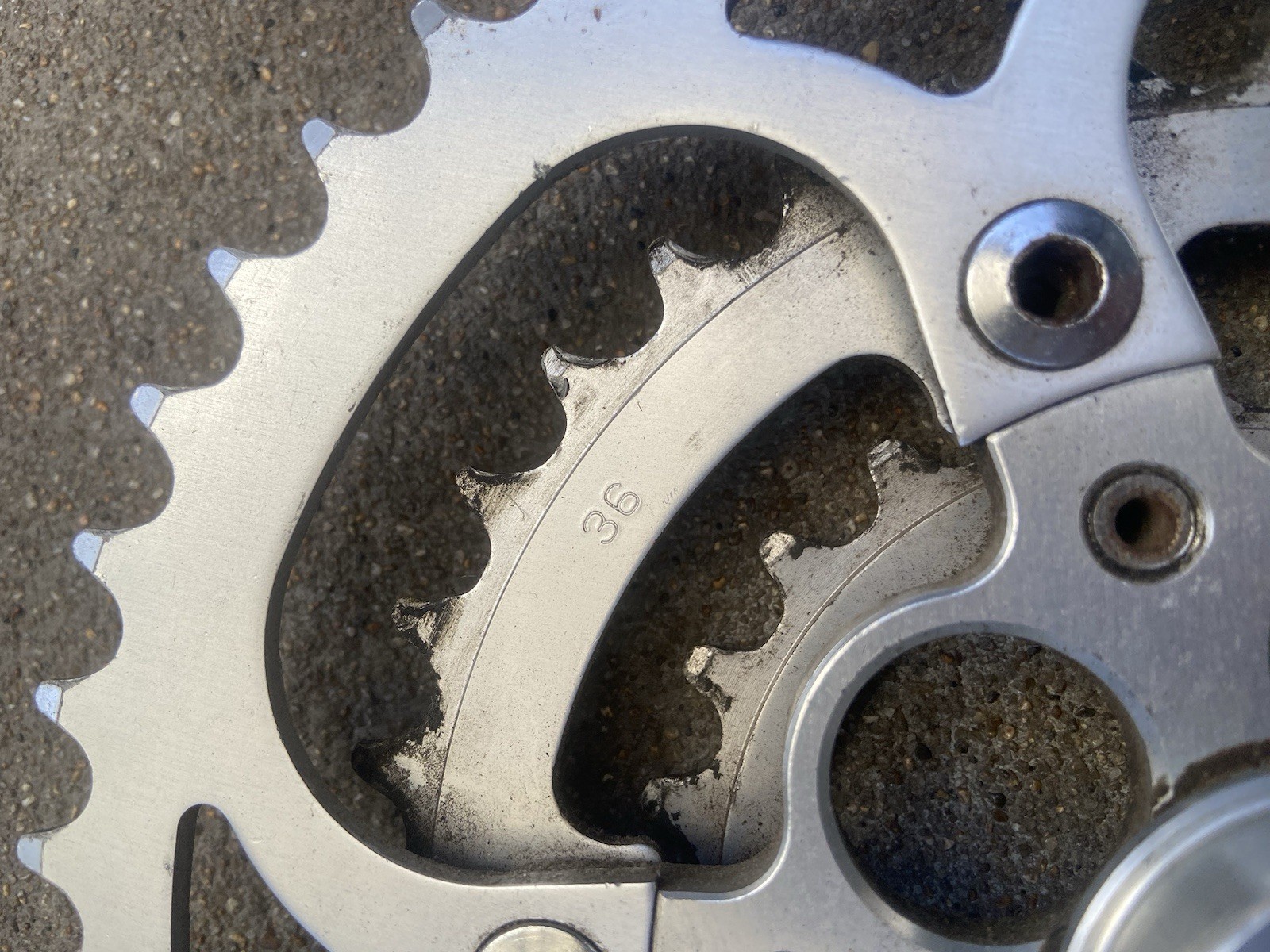 Race Face I-Beam ROAD Crankset Silver